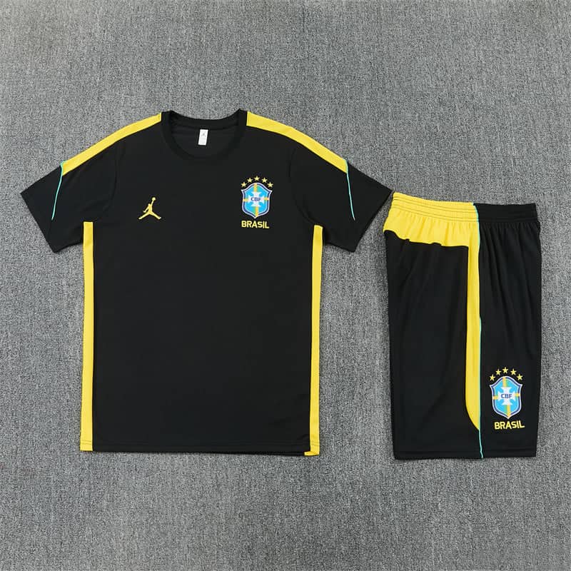 Ensemble Training Seleção – Noir & Jaune | Édition Été 2026 — Drip Seleção
