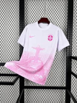Maillot Seleção – Édition Cristo Redentor Rose | Été 2026 — Drip Seleção